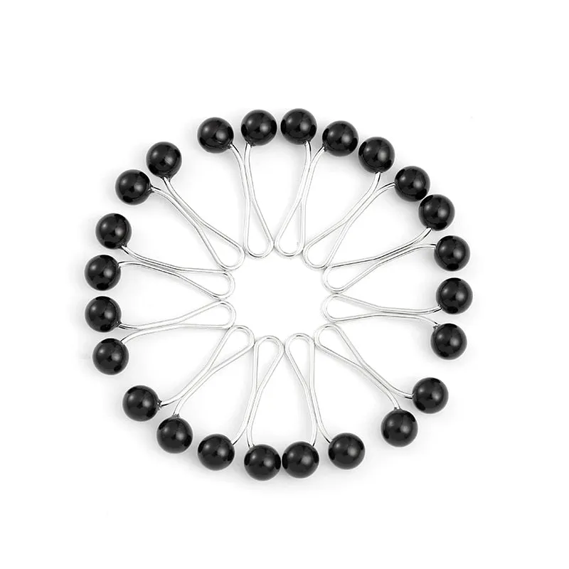 12pcs/lot Anti Slip Brooch Headscarf Shawl Scarf Lady Muslim Fixed Pins Scarf Hijab Clips Pearl Stylish Brooch for Women Jewelry