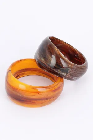 2 Pack Resin Bangle