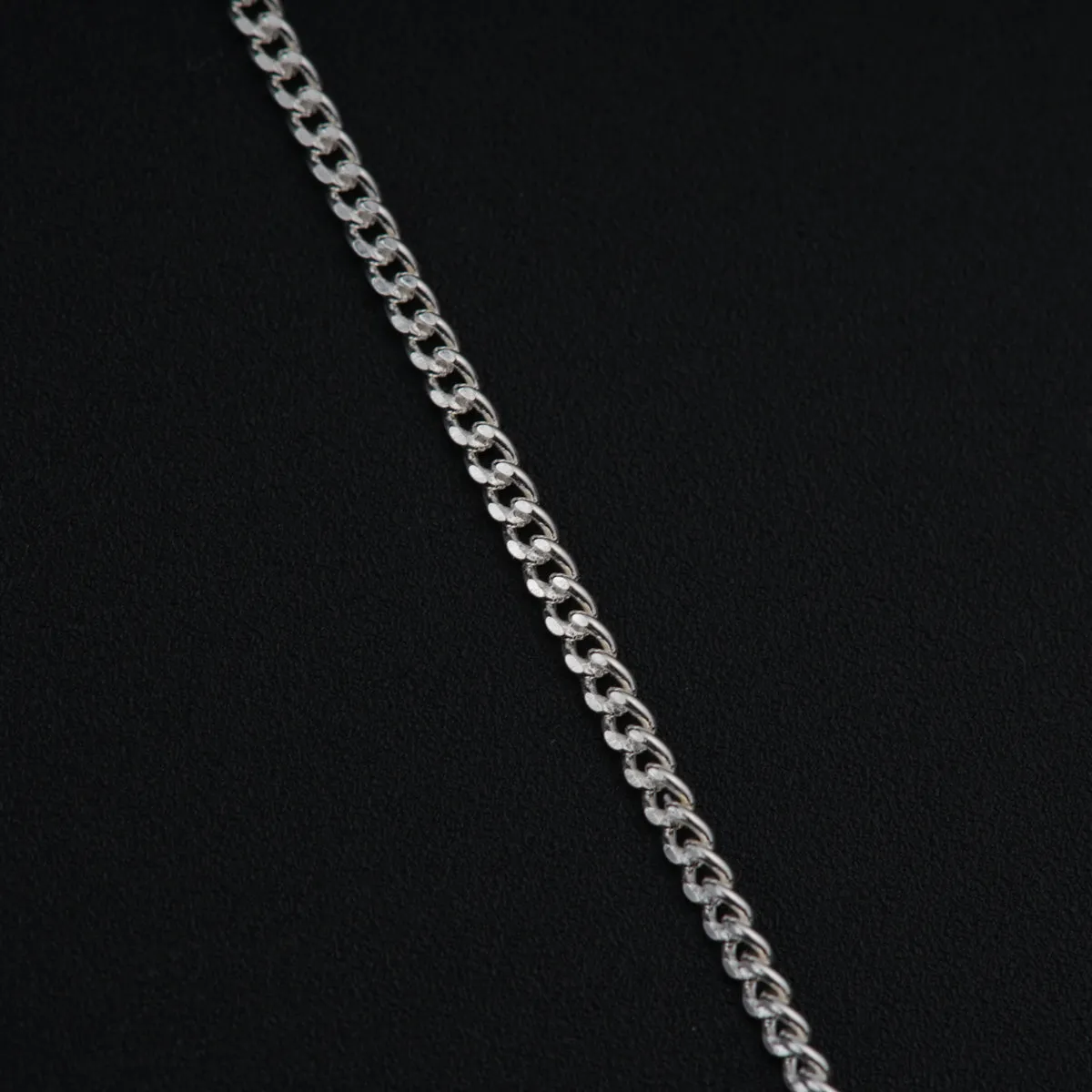 Abstract Silver Necklace : Pearls