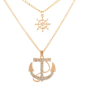 Anchor Pendant Necklace