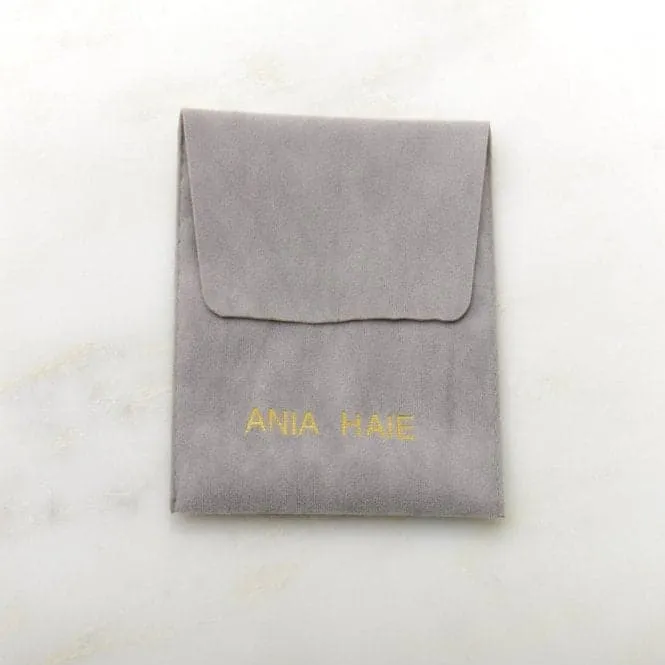 Ania Haie Silver Bezel Set Bracelet B058-02H