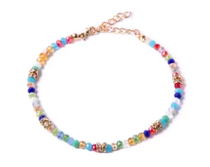 Anklet  - Briolette Shape Beads Mix