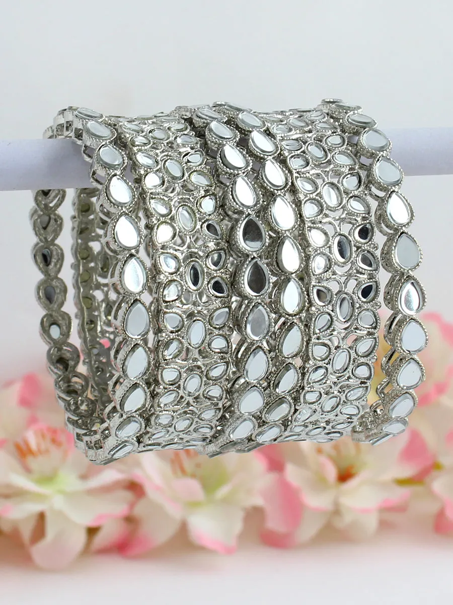 Ashini Mirror Bangle Set / Stack