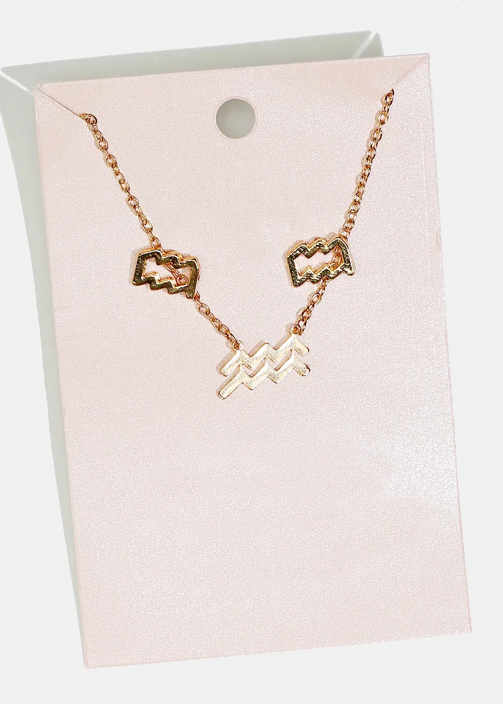 Astrology Necklace & Earrings Set