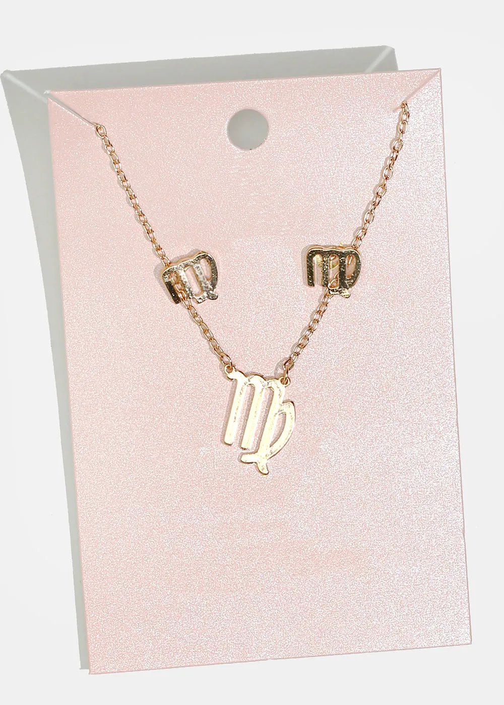Astrology Necklace & Earrings Set
