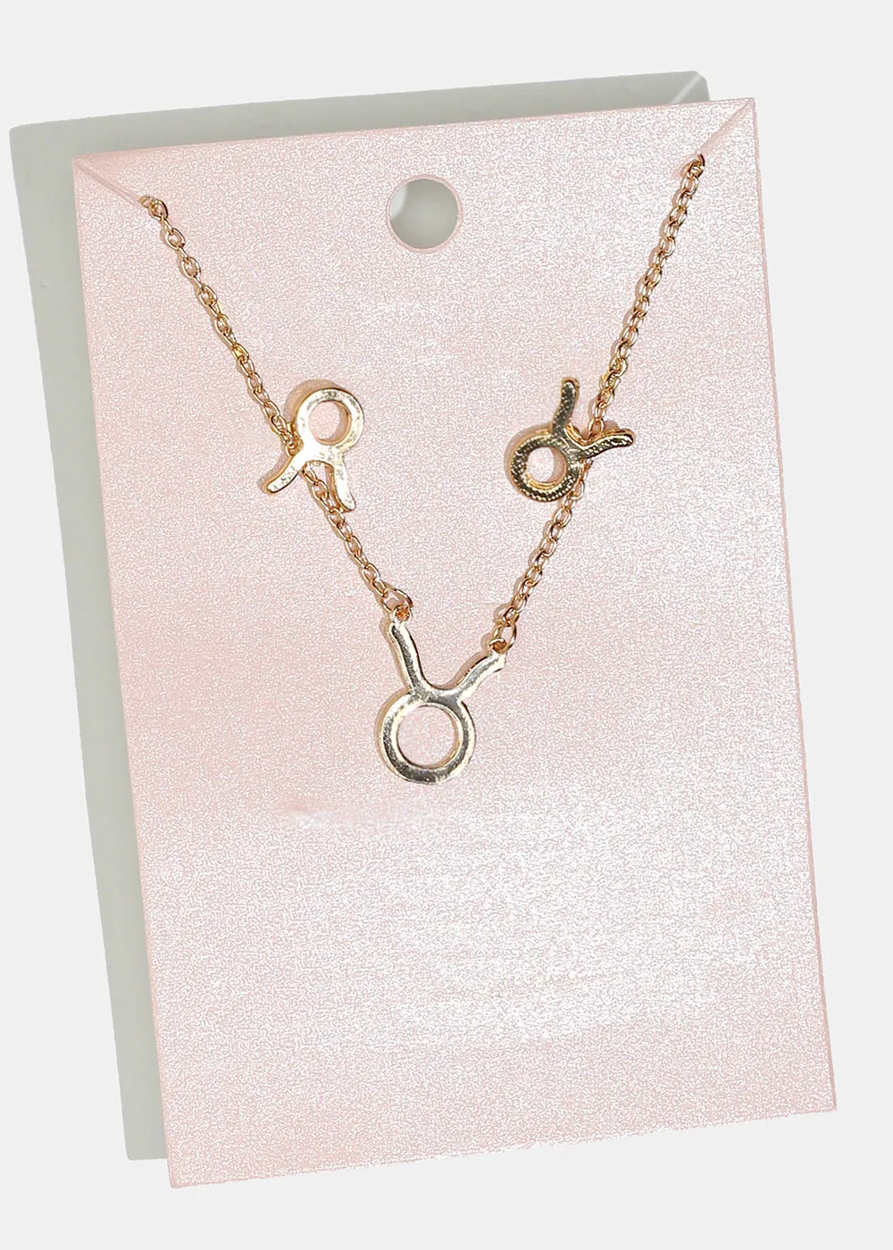 Astrology Necklace & Earrings Set