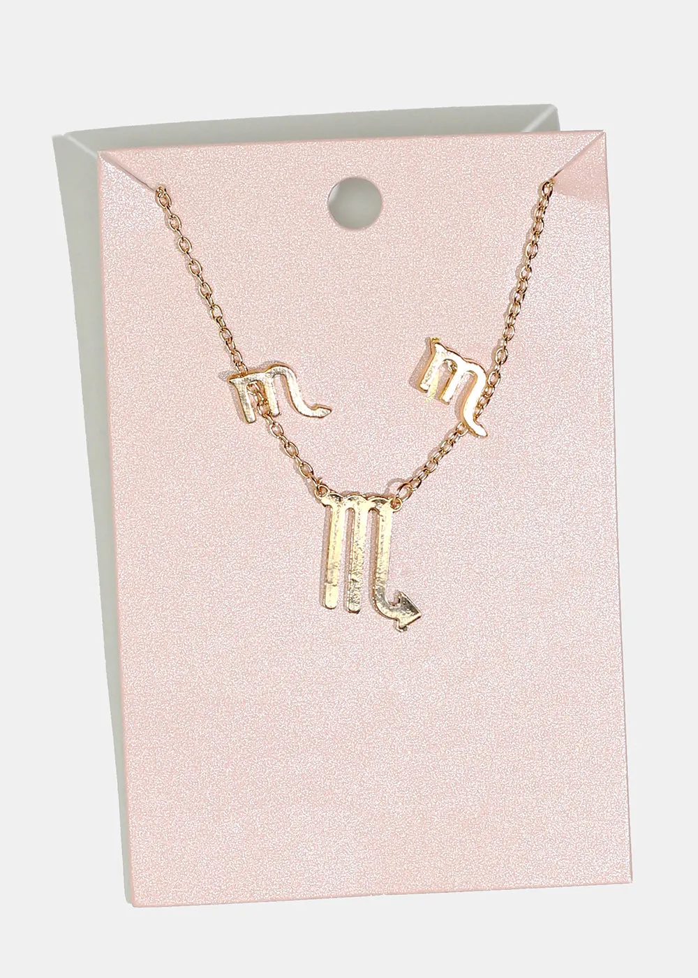 Astrology Necklace & Earrings Set