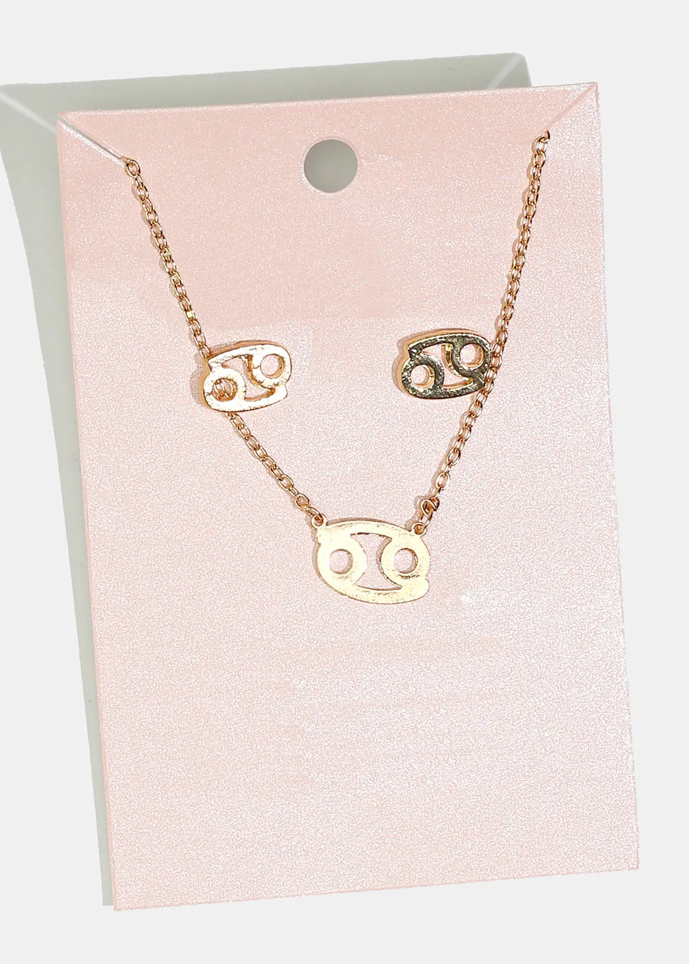 Astrology Necklace & Earrings Set