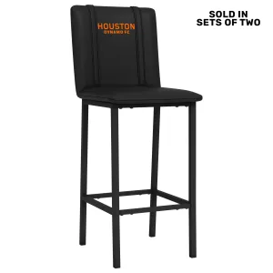 Bar Stool 500 with Houston Dynamo Wordmark Logo Set of 2