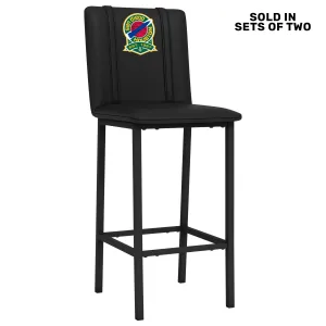 Bar Stool 500 with Houston Rockets Team Commemorative Logo Set of 2