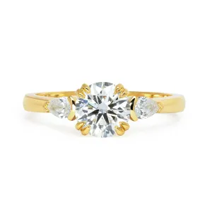 Bespoke Mark Lab-Grown Diamond Trilogy Engagement Ring