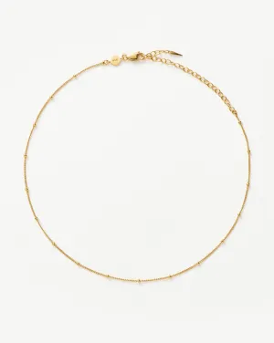 Bobble Chain Choker | 18k Gold Vermeil