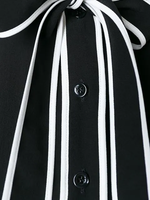bow detail sleeveless dress