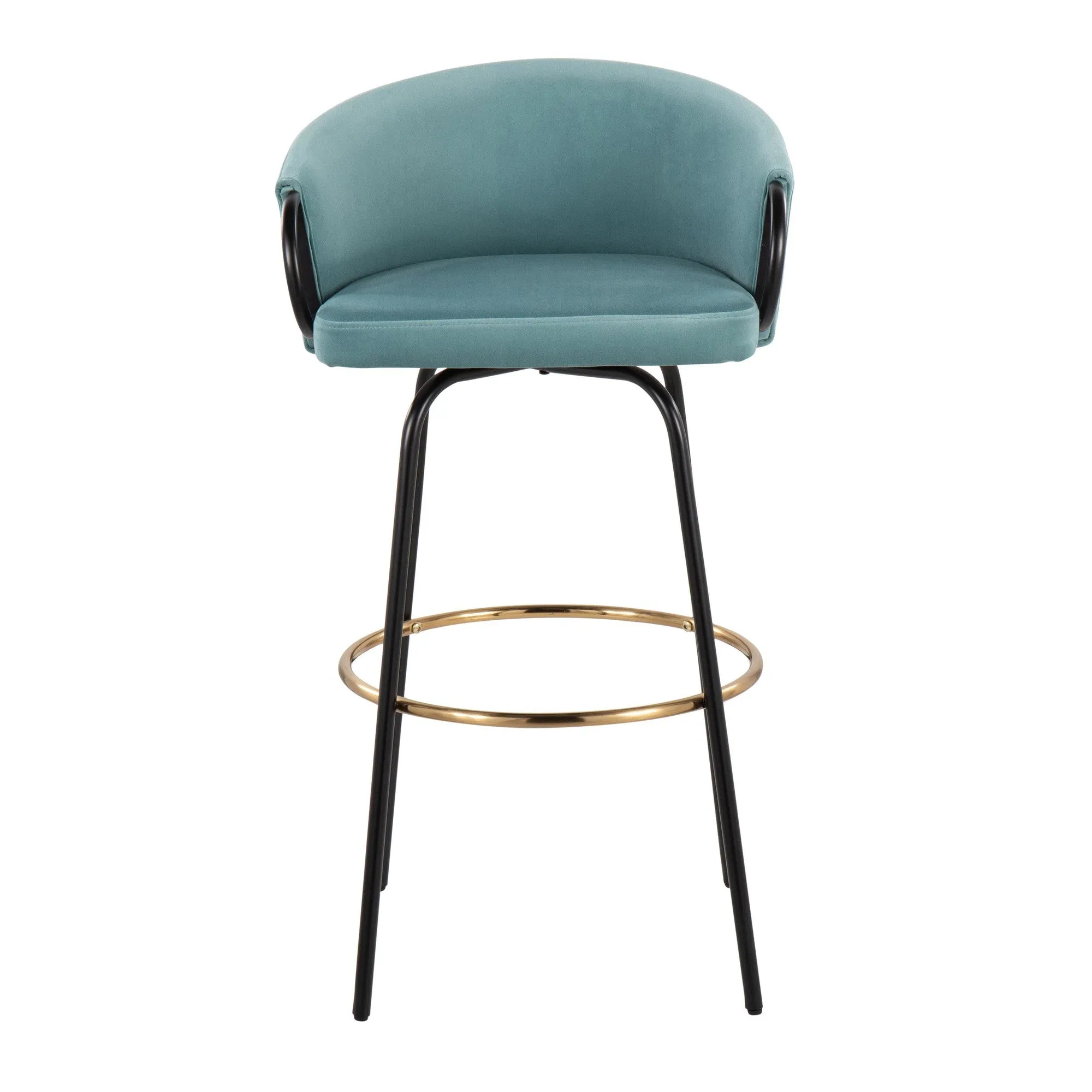 Claire Barstool - Set of 2 Green By LumiSource