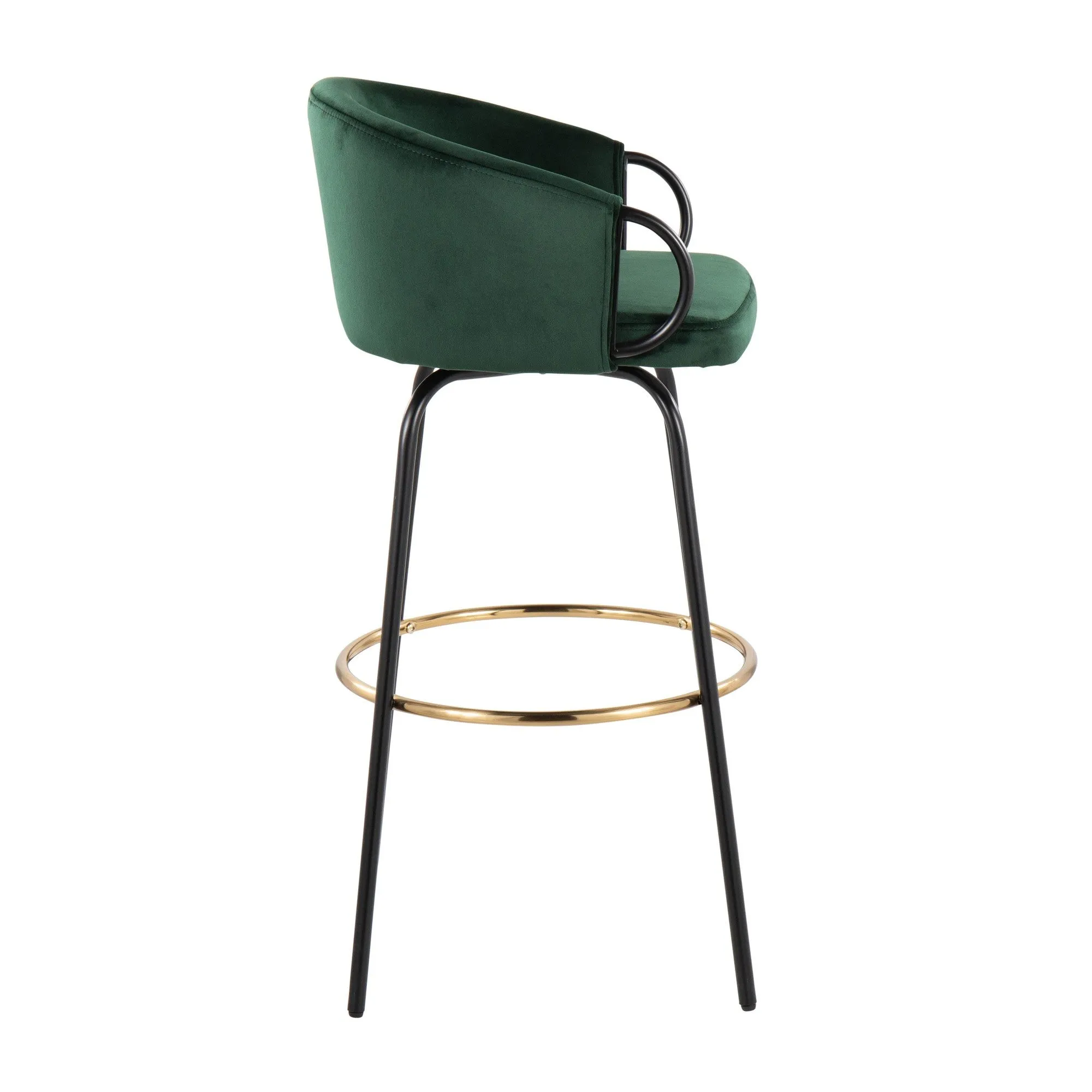 Claire Barstool - Set of 2 Green By LumiSource