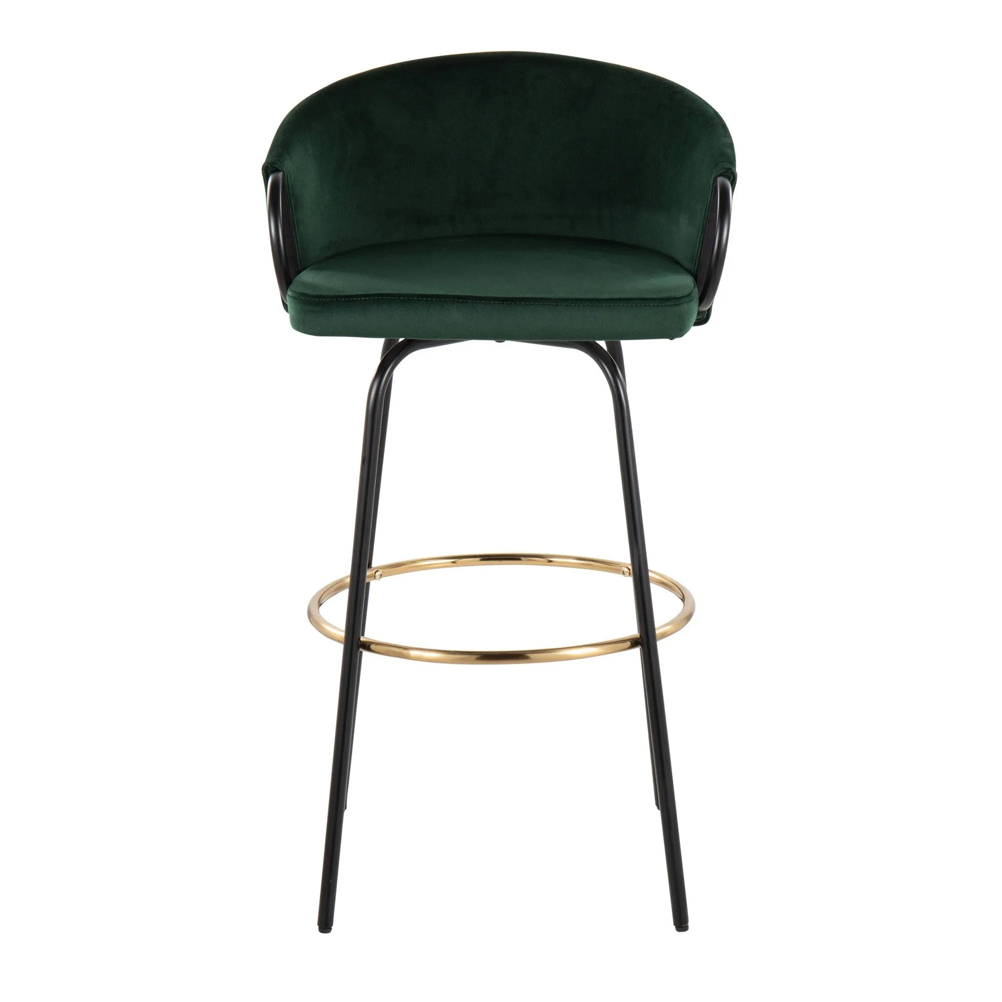 Claire Barstool - Set of 2 Green By LumiSource