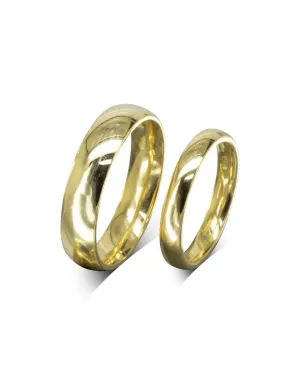Classic Low Court Wedding Rings 2-12mm