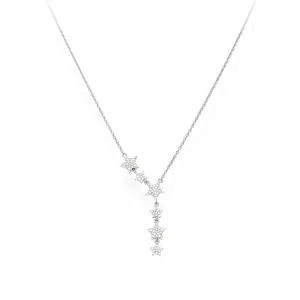 Constellation of Stars Necklace with Cubic Zirconia | Amen