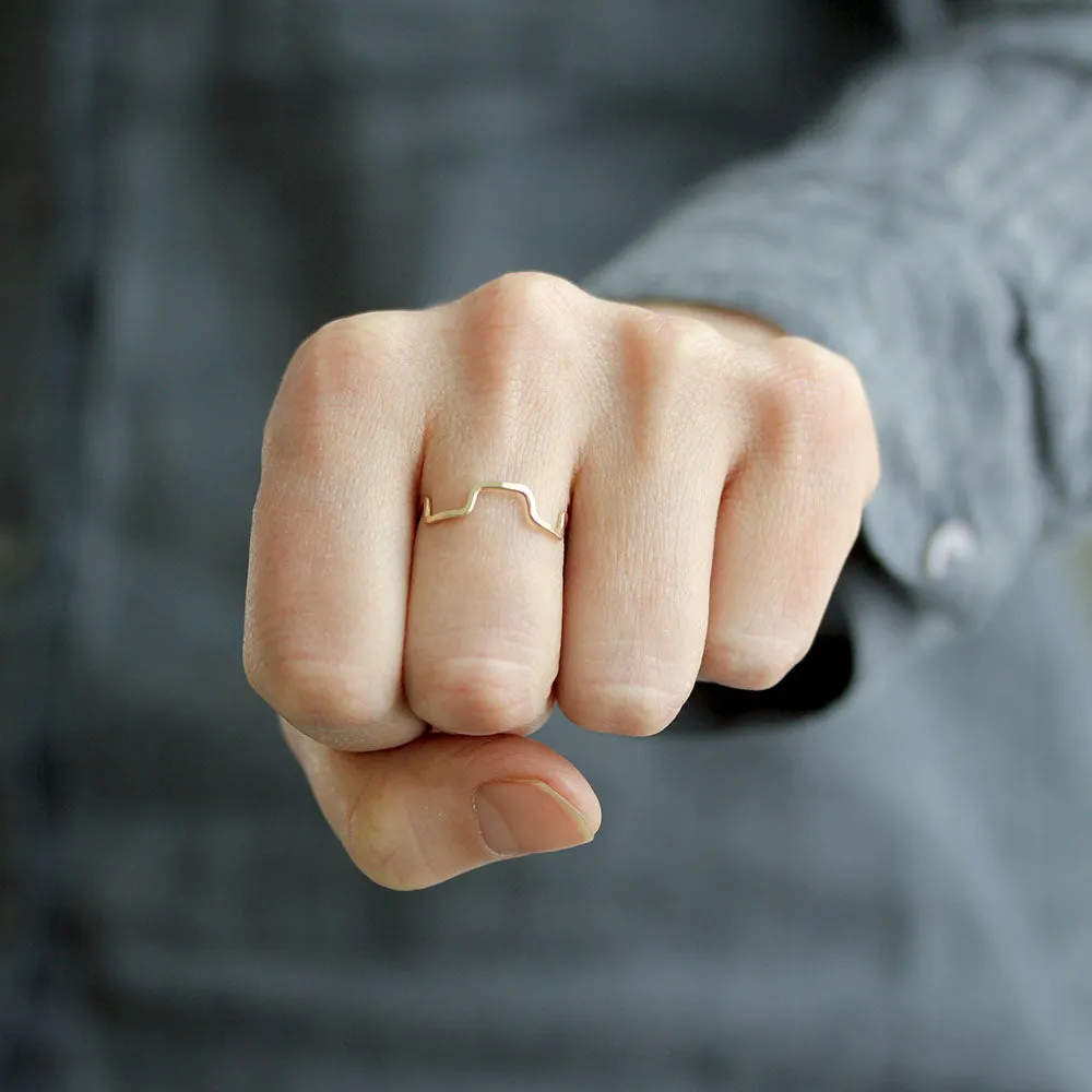 Crenelated Ring