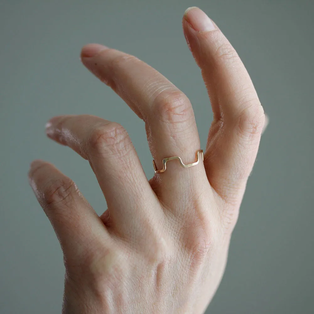 Crenelated Ring
