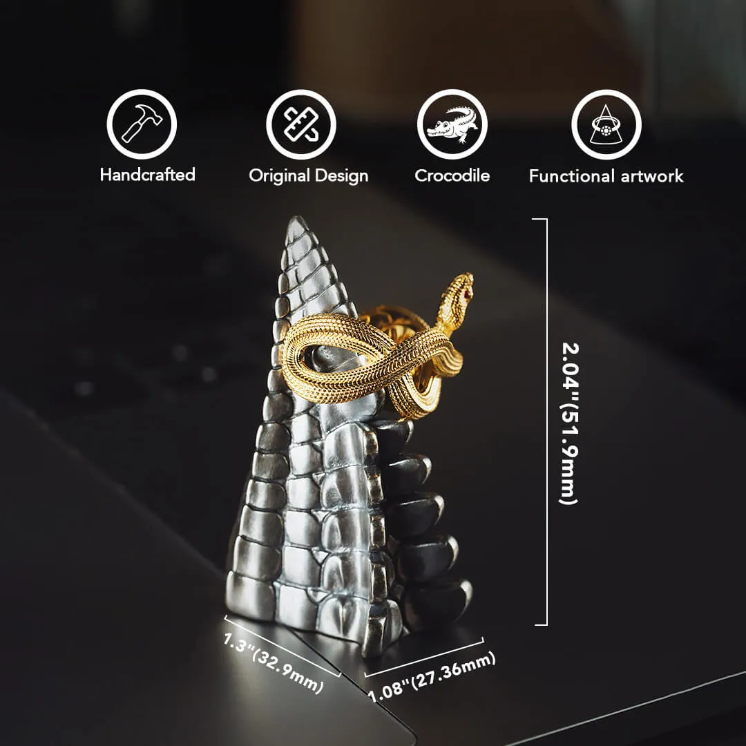 Crocodile Ring Holder