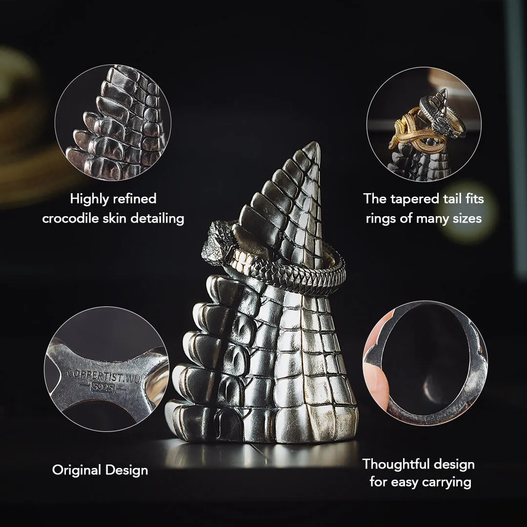 Crocodile Ring Holder
