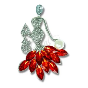 Delta Sigma Theta ΔΣΘ Classy Lady Rhinestone Pin