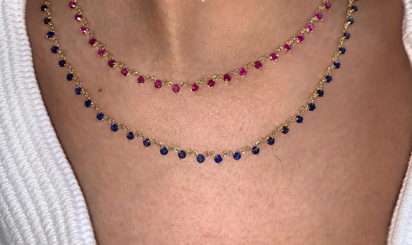Diamonds by the Yard Necklace, Adjustable