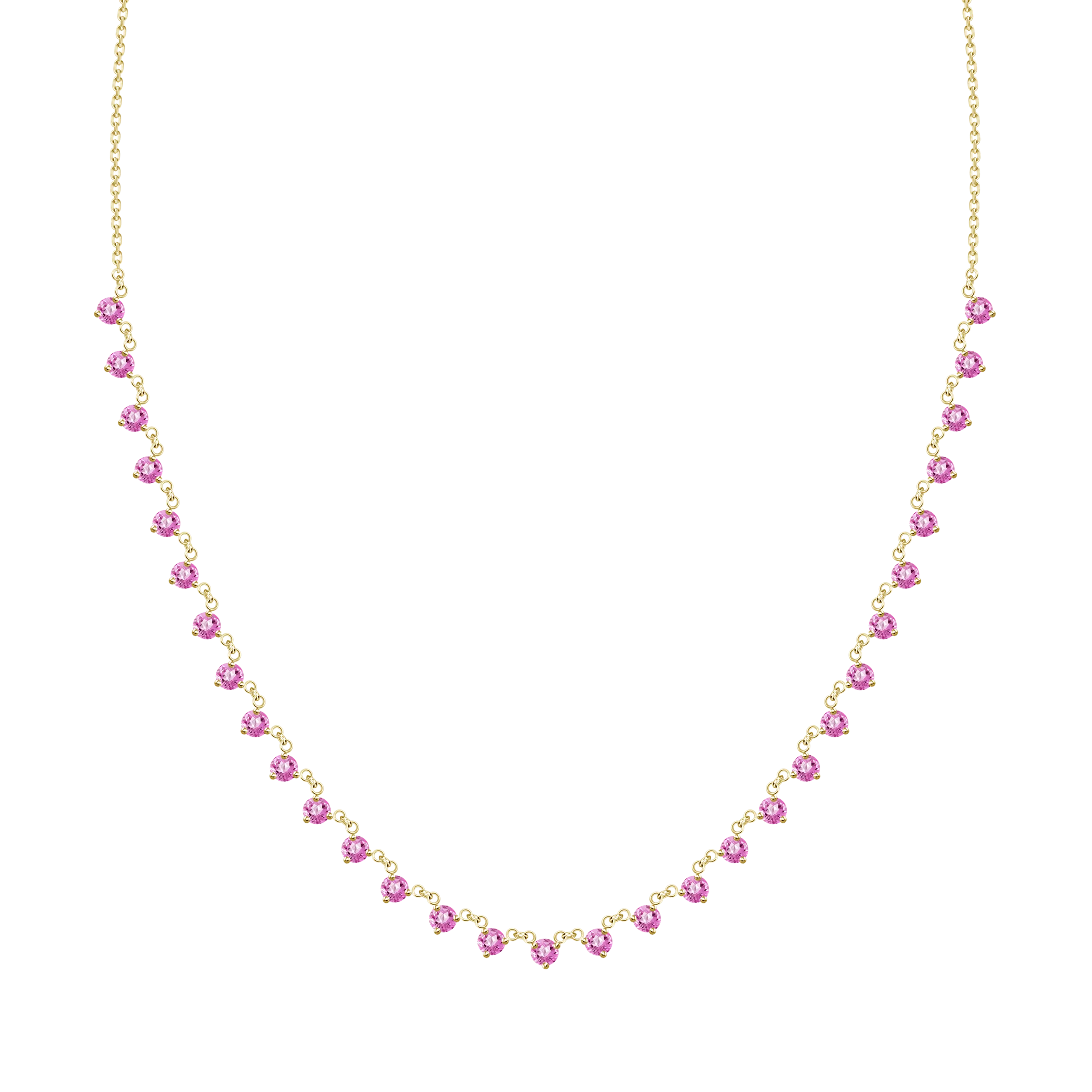 Diamonds by the Yard Necklace, Adjustable