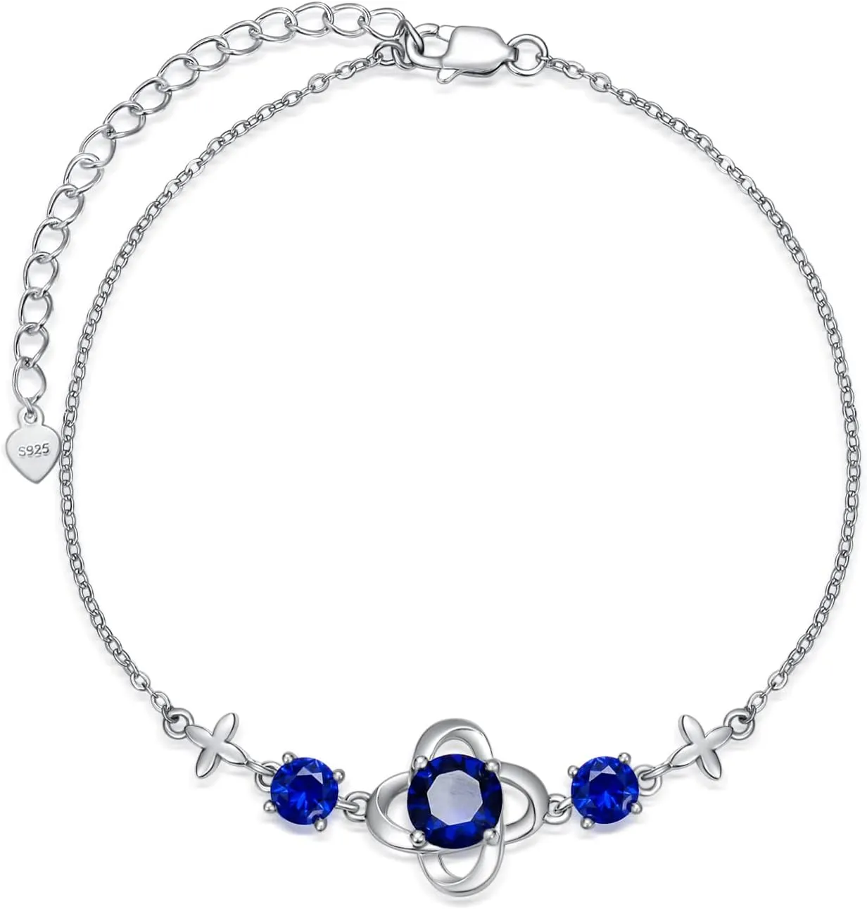 Dorunmo Bracelet 925 Sterling Silver Adjustable Bracelets for Women Jewelry Gifts for Girls Friends