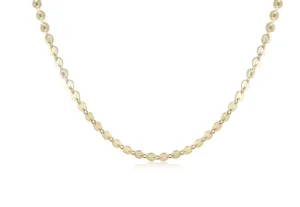 E Newton 15" Choker Infinity Chic Chain Gold