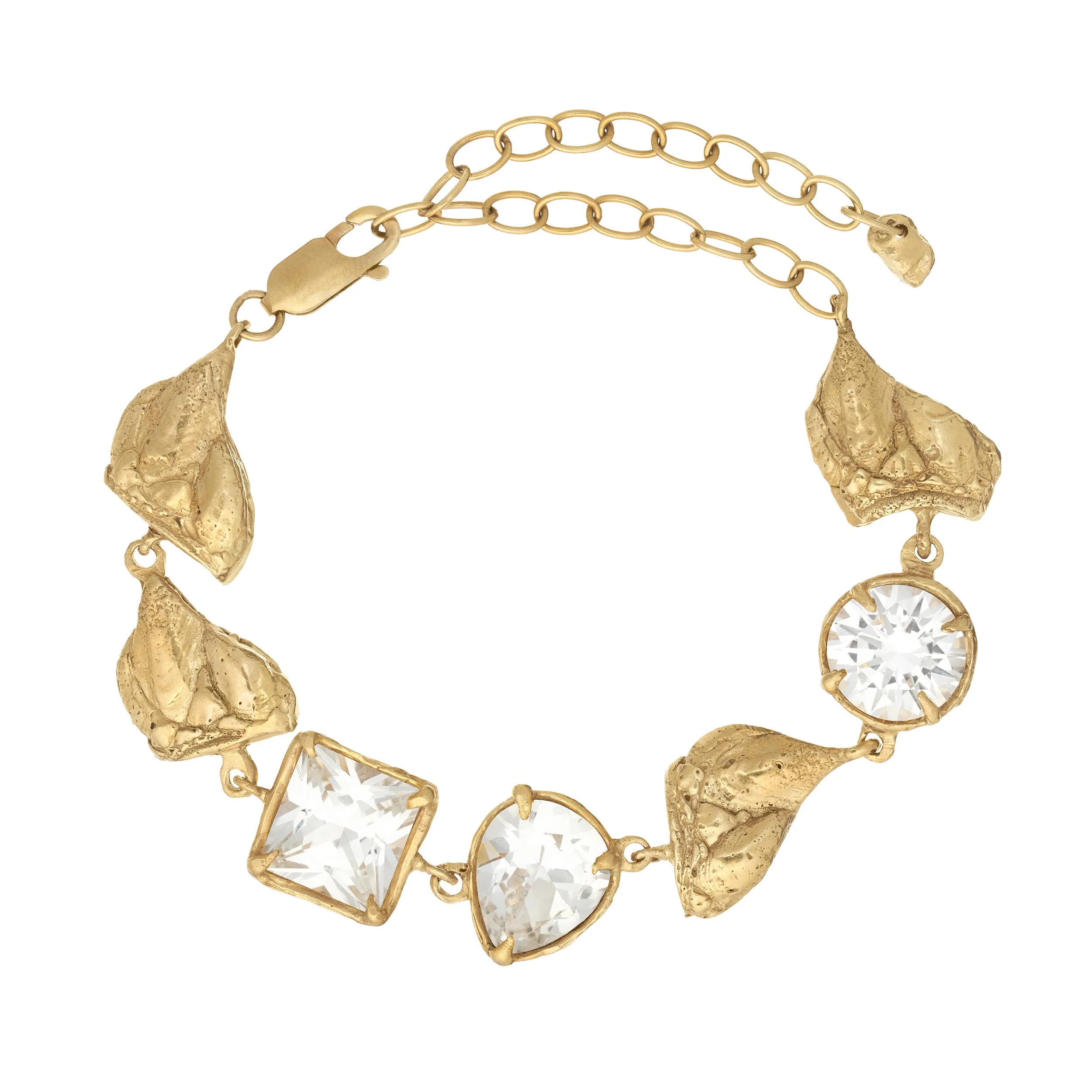 Eda White Sapphire Bracelet