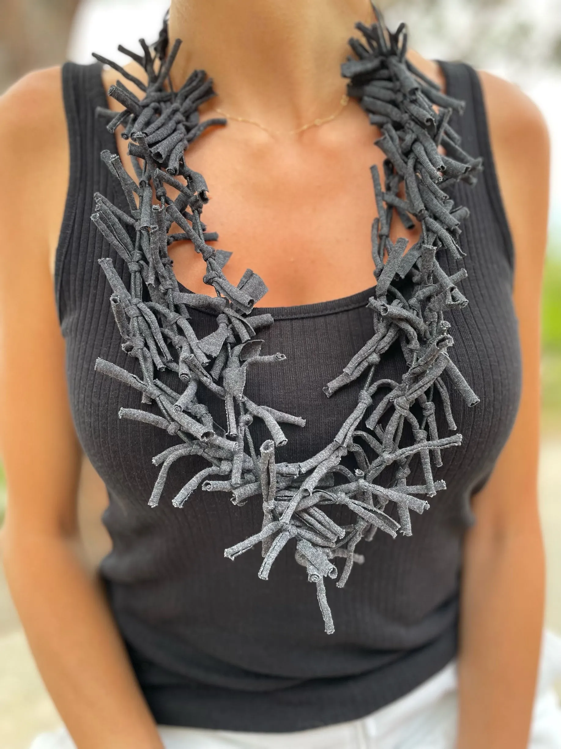 Fabric Necklace by Soul Fabrik
