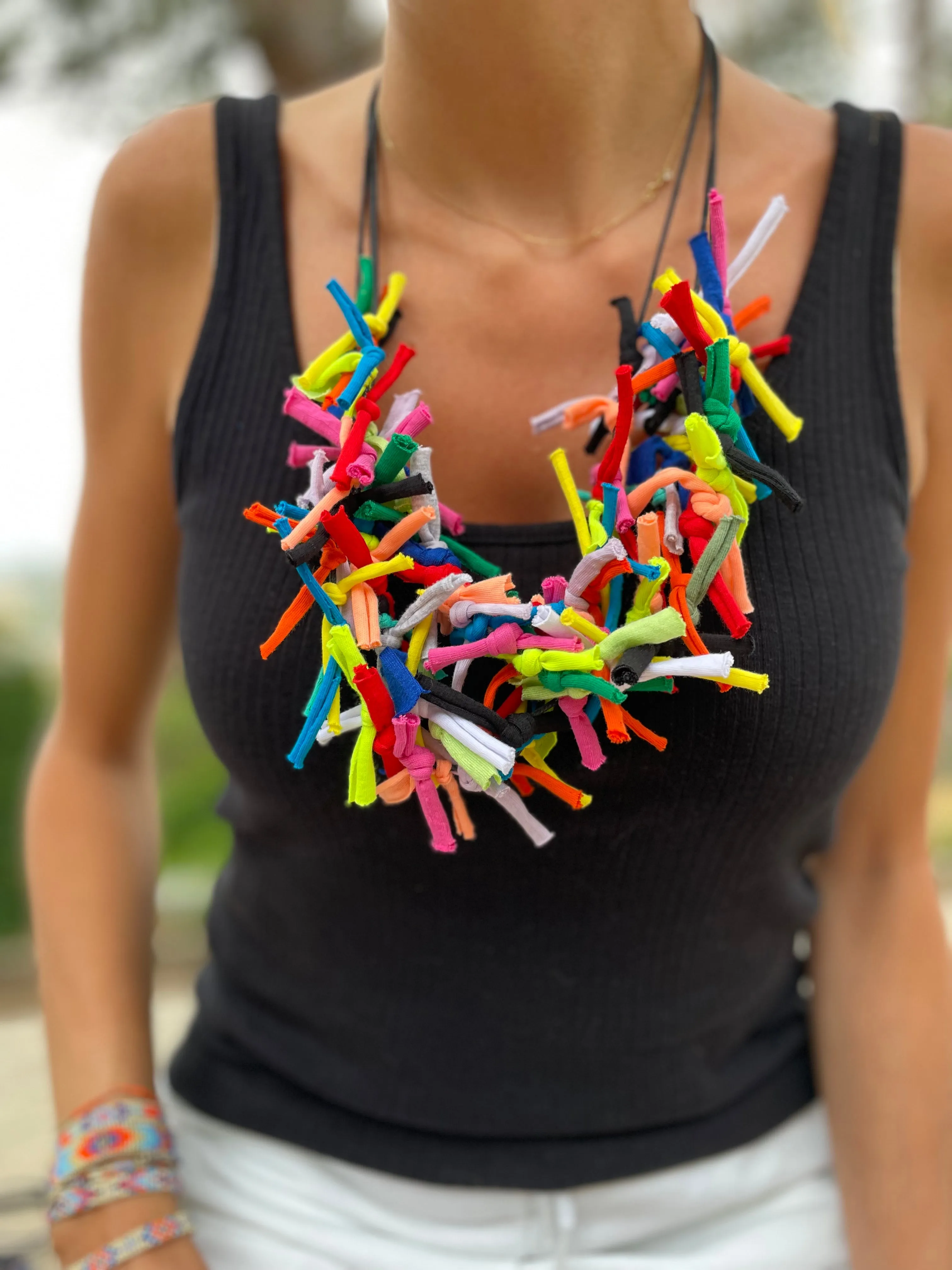 Fabric Necklace by Soul Fabrik