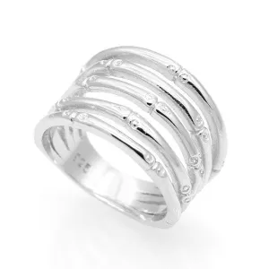 Fashion Female Fine Jewelry Wedding Ring For Women Anti-Tarnish Rhodium Plated On 925 Sterling Silver Jewelry New High Quality