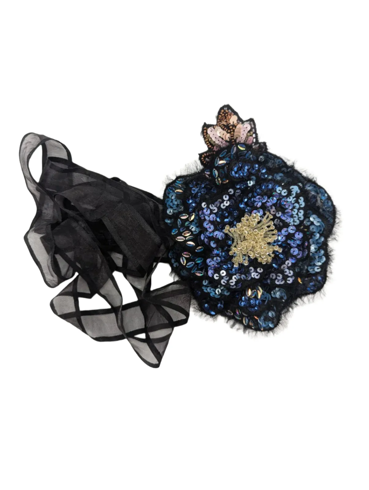 Fiore Luminosa - Luminous Flower Choker - Flower Brooch
