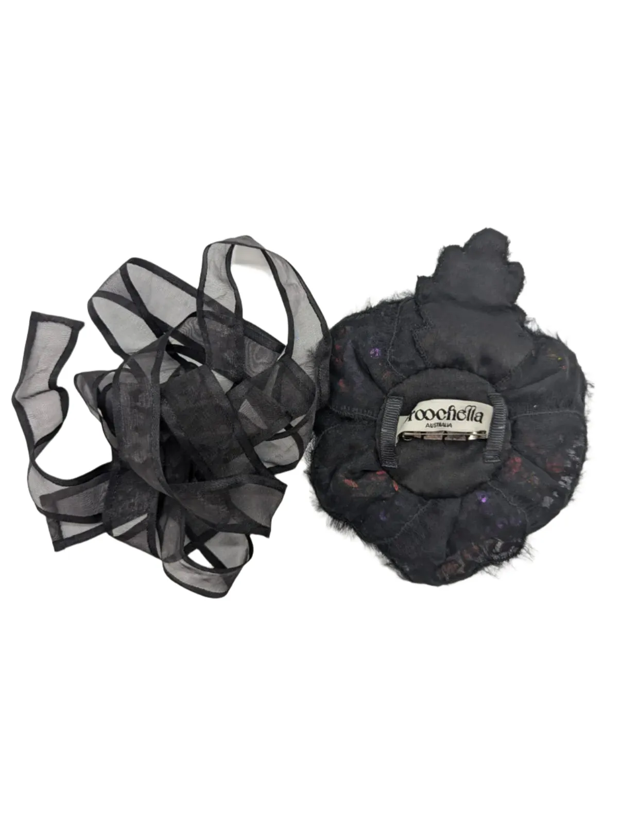 Fiore Luminosa - Luminous Flower Choker - Flower Brooch