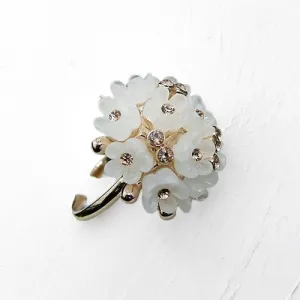 Floral Seashell: Rose Gold Bouquet Ring