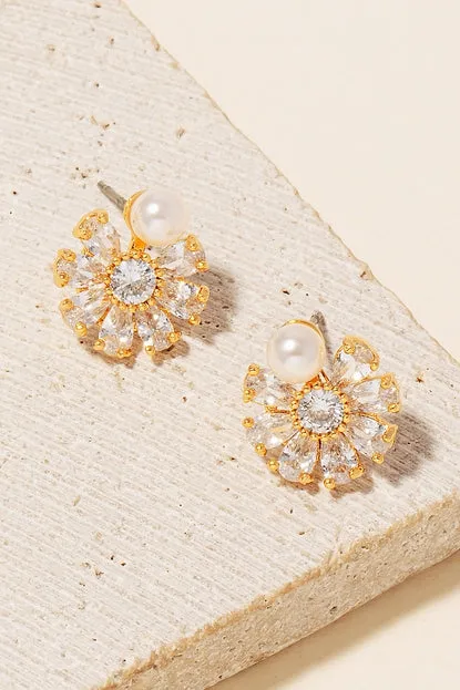Flower Stud Earrings