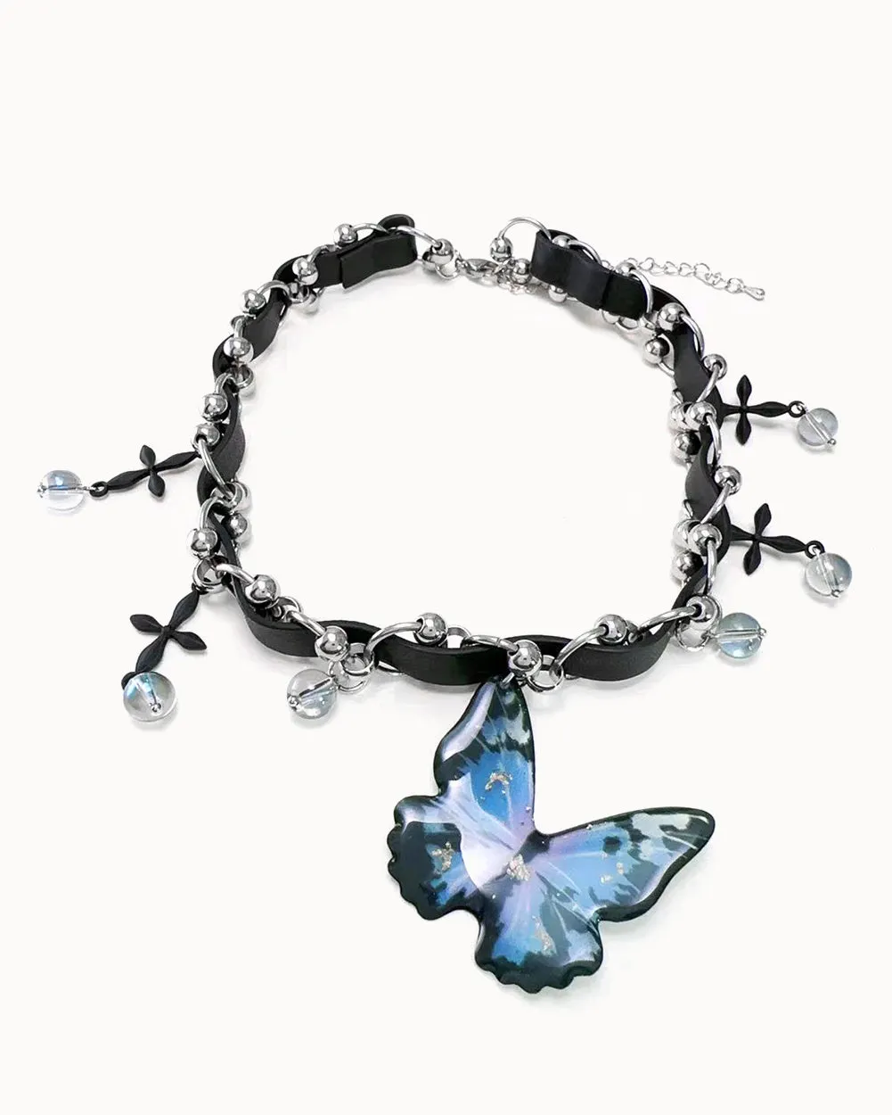 Fly Into the Sun Butterfly Choker