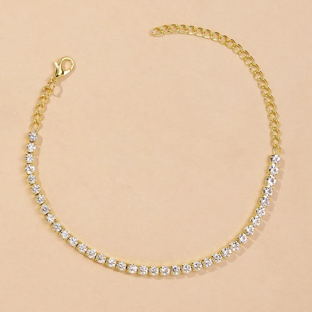GlimmerLink Tennis Anklet