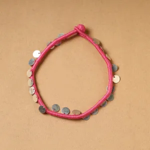 Handcrafted Patwa Thread & Sequin Work Anklet 51