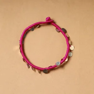 Handcrafted Patwa Thread & Sequin Work Anklet 70