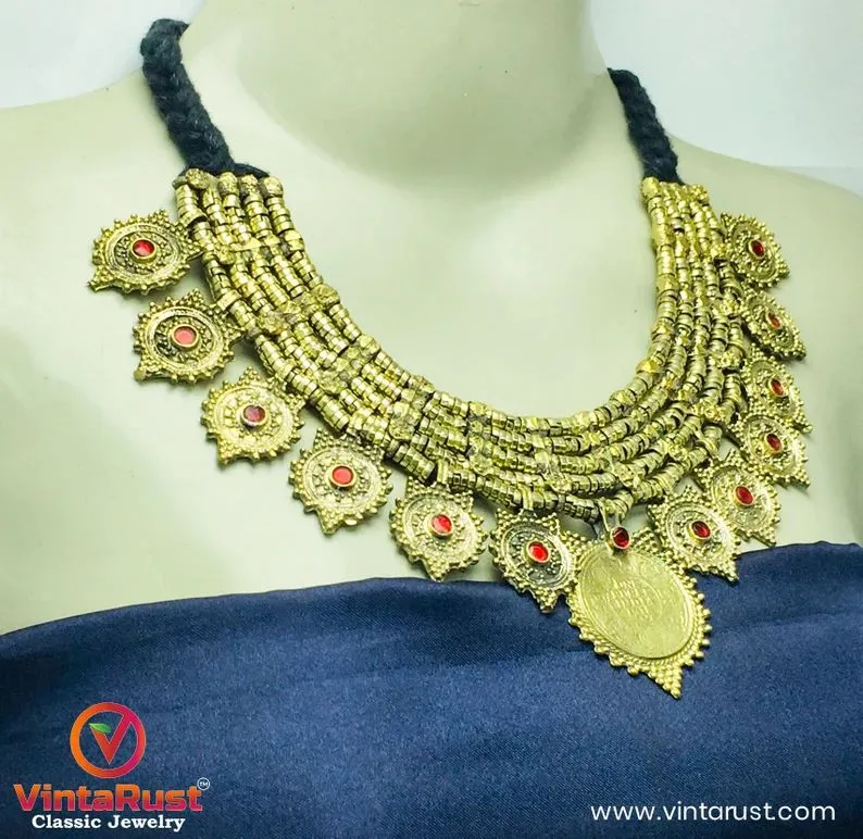 Handmade Coins Chokers And Earring and ring