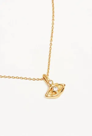 I Am Protected Necklace - Gold