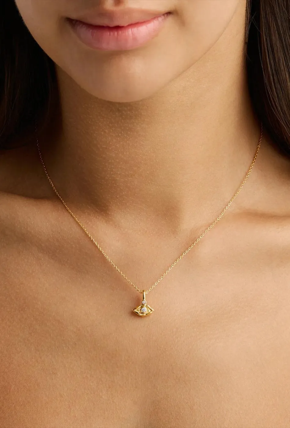 I Am Protected Necklace - Gold