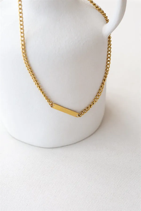 ID Bar Necklace