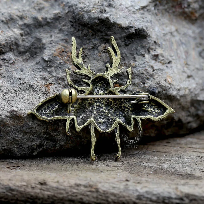 Insect Beetle Zinc Alloy Brooch