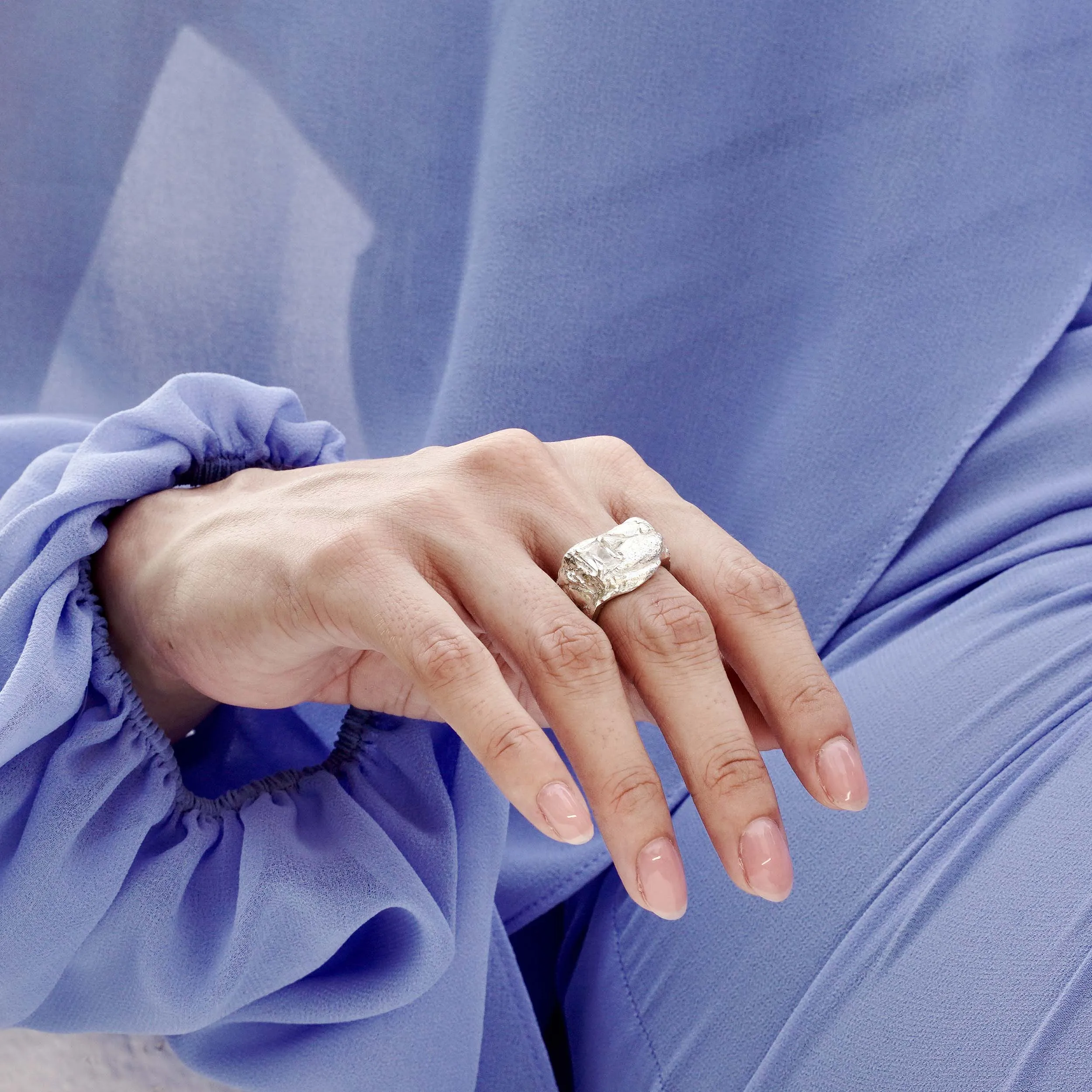 Kai White Sapphire Argenti Ring