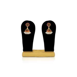 Kemp Jhumka | Kemp Stone Jhumka/ Kemp Jimikki for Women